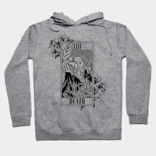 Death Death Tarot Card Clairvoyance Hoodie